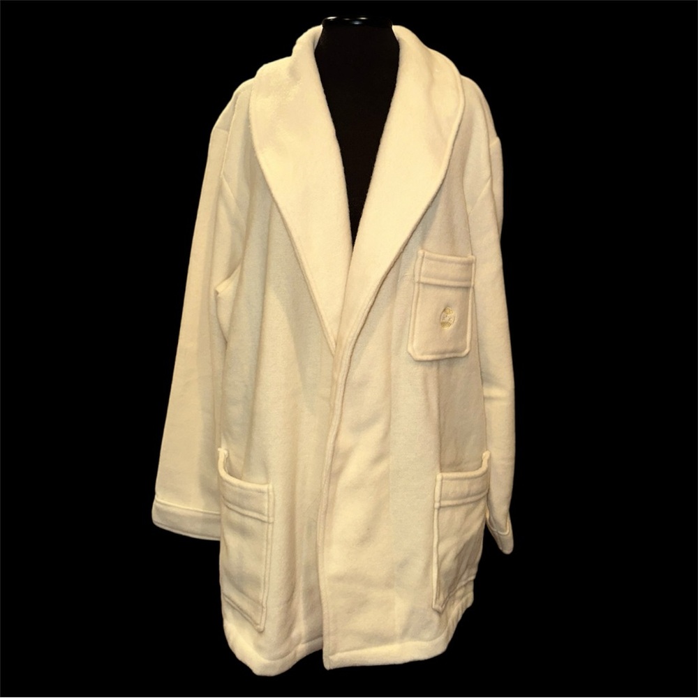 Luxurious Merino Wool Cream Robe
